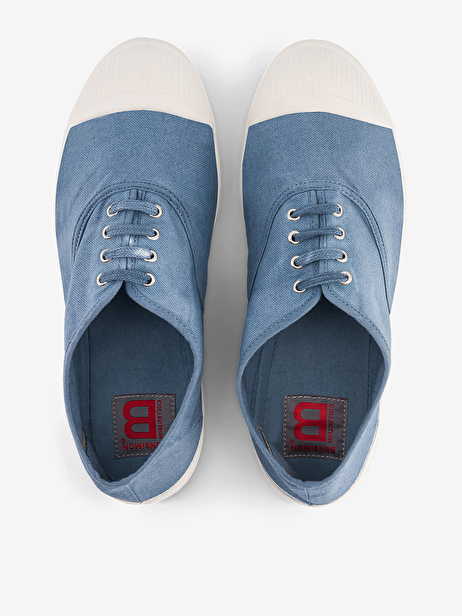 TENNIS A WOMEN'S LACES -  Denim , Tennis & Shoes Bensimon