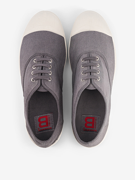 TENNIS A MEN'S LACES -  Grey , Tennis & Shoes Bensimon