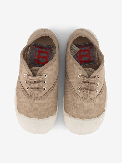KIDS LACE-UP TENNIS -  Shell , Tennis & Shoes Bensimon