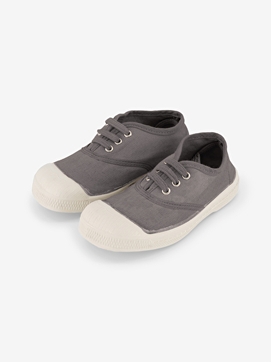 KIDS LACE-UP TENNIS -  Grey , Tennis & Shoes Bensimon