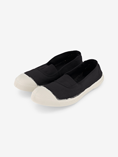 TENNIS A ELASTIC WOMAN -  Carbon , Tennis & Shoes Bensimon