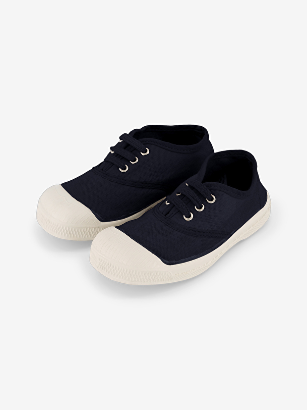 KIDS LACE-UP TENNIS - Marine , Tennis & Shoes Bensimon