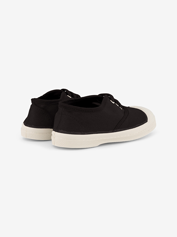 KIDS LACE-UP TENNIS -  Carbon , Tennis & Shoes Bensimon