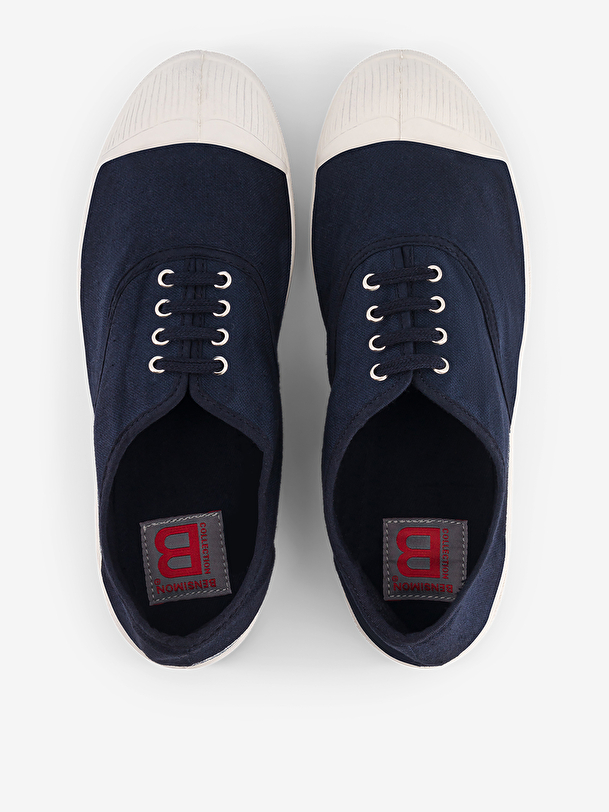 TENNIS A WOMEN'S LACES -  Marine , Tennis & Shoes Bensimon