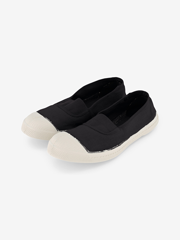TENNIS A ELASTIC WOMAN - Carbon , Tennis & Shoes Bensimon