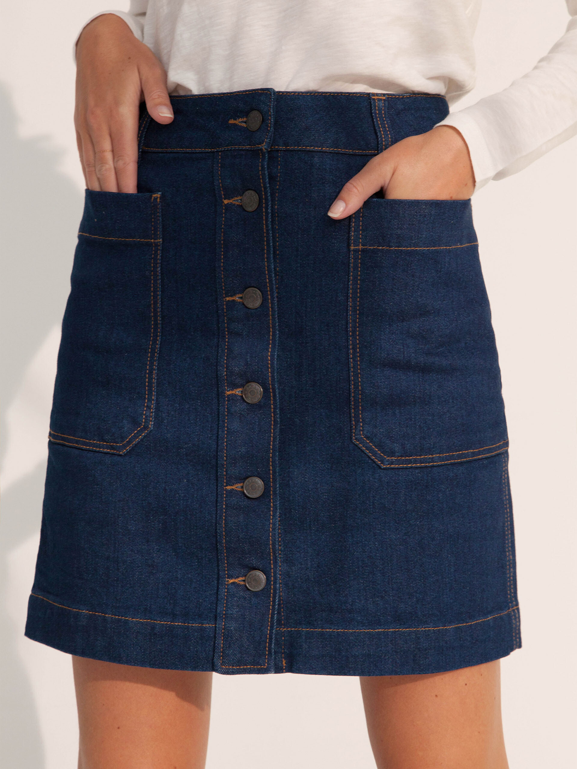 GASSYA SKIRT -  Brut , Ready-to-wear Bensimon