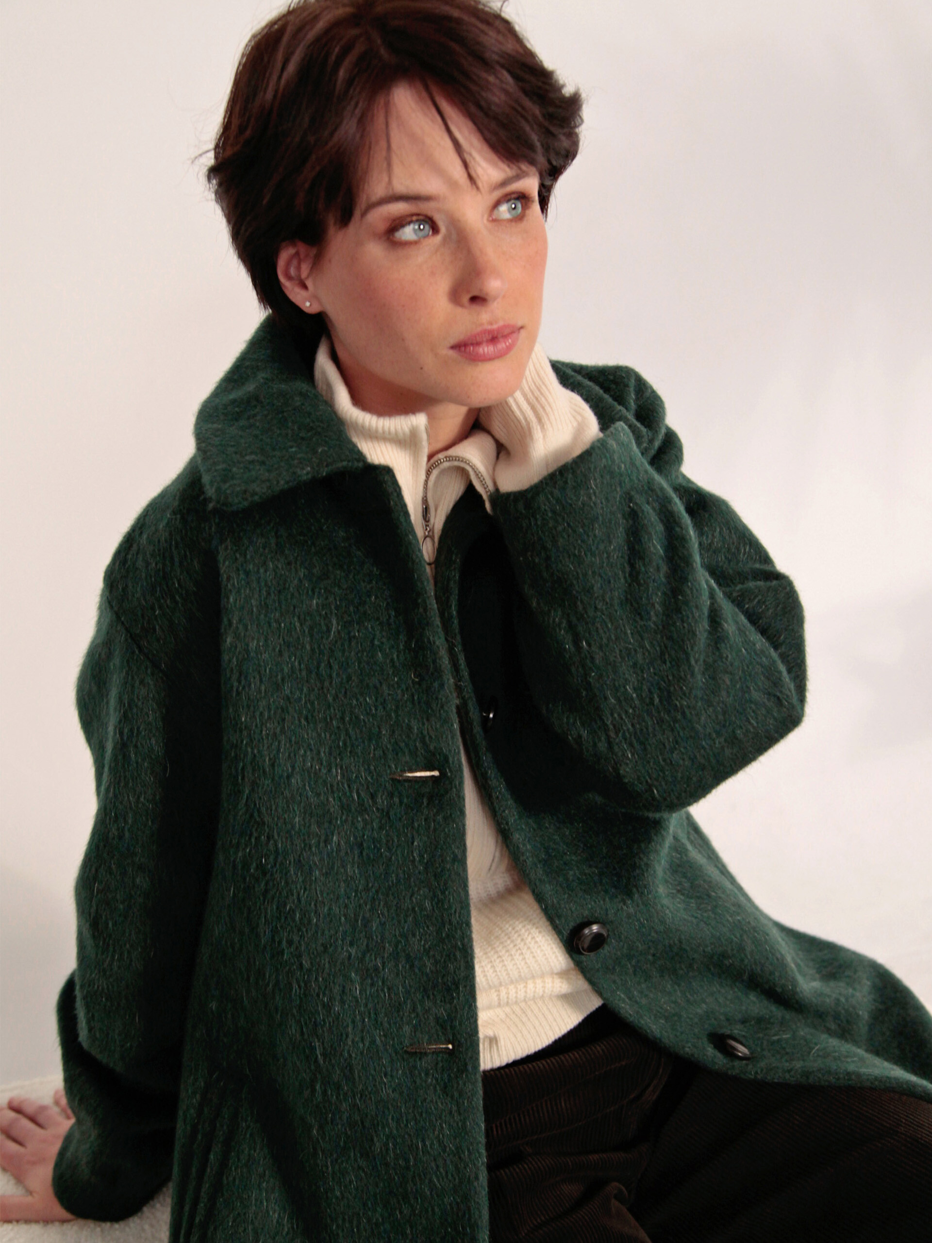 GABRIEL COAT -  Vert anglais , Ready-to-wear Bensimon