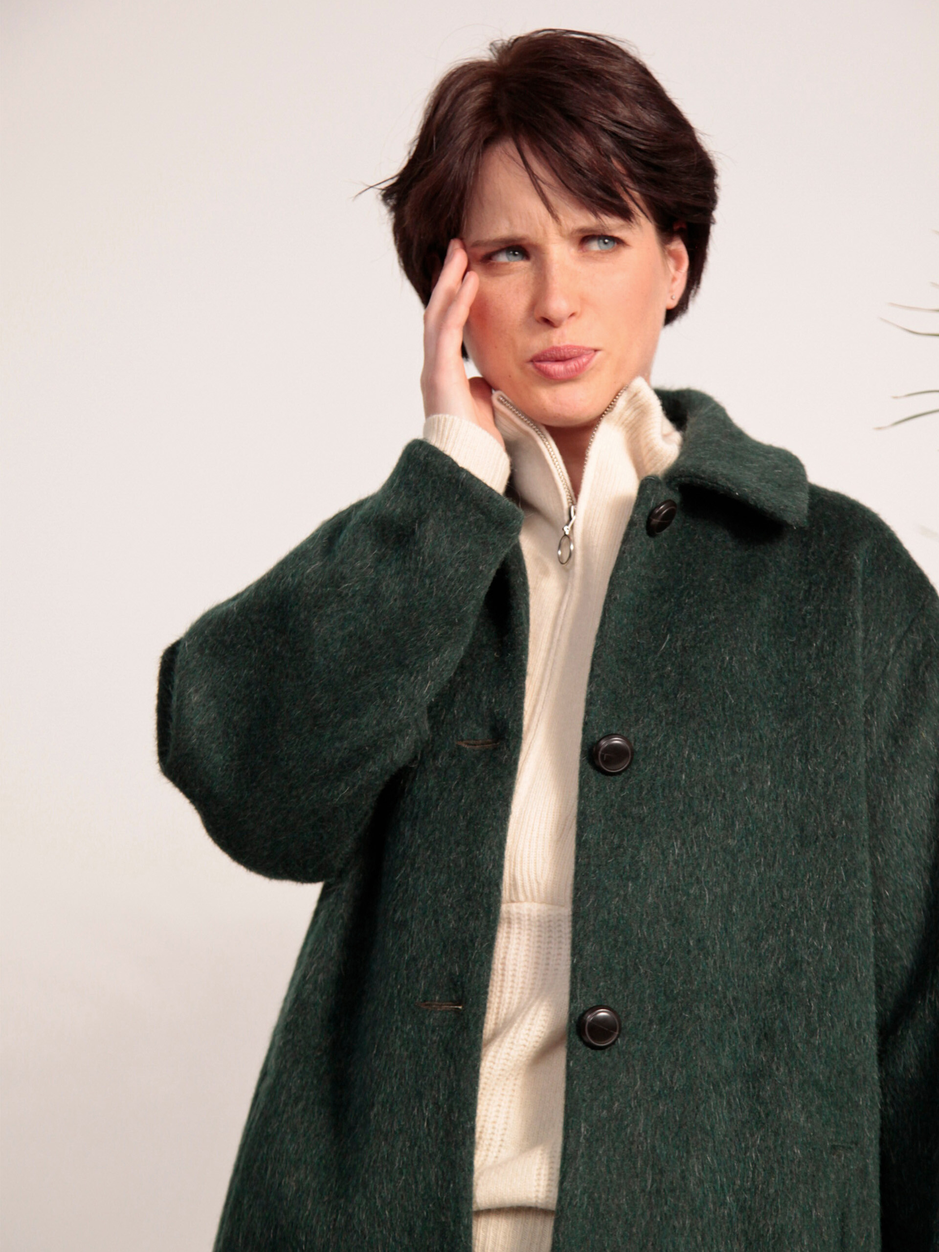 GABRIEL COAT -  Vert anglais , Ready-to-wear Bensimon