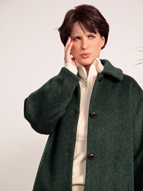 GABRIEL COAT -  Vert anglais , Ready-to-wear Bensimon
