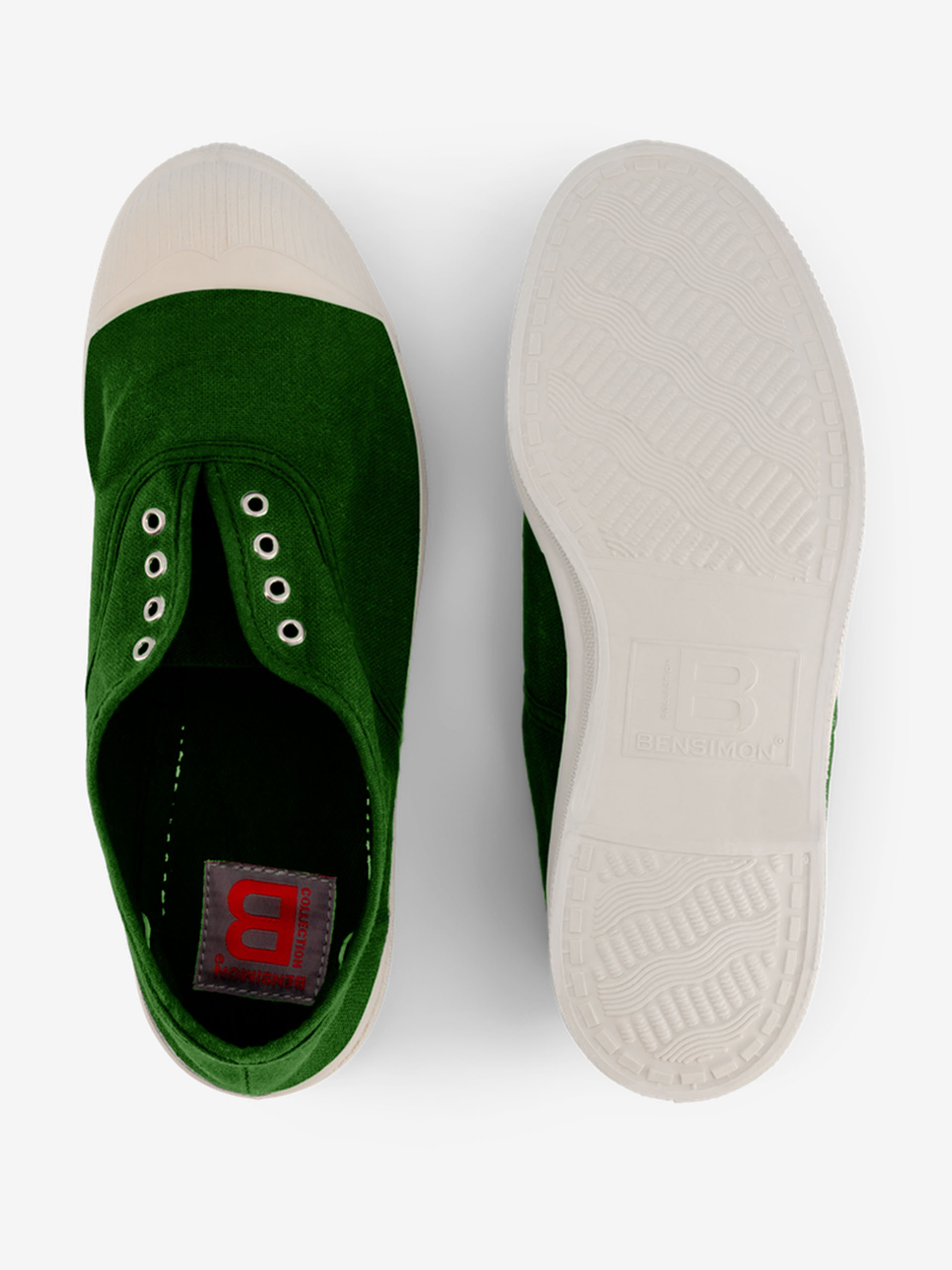 ELLY WOMAN -  Prairie green , Tennis & Shoes Bensimon