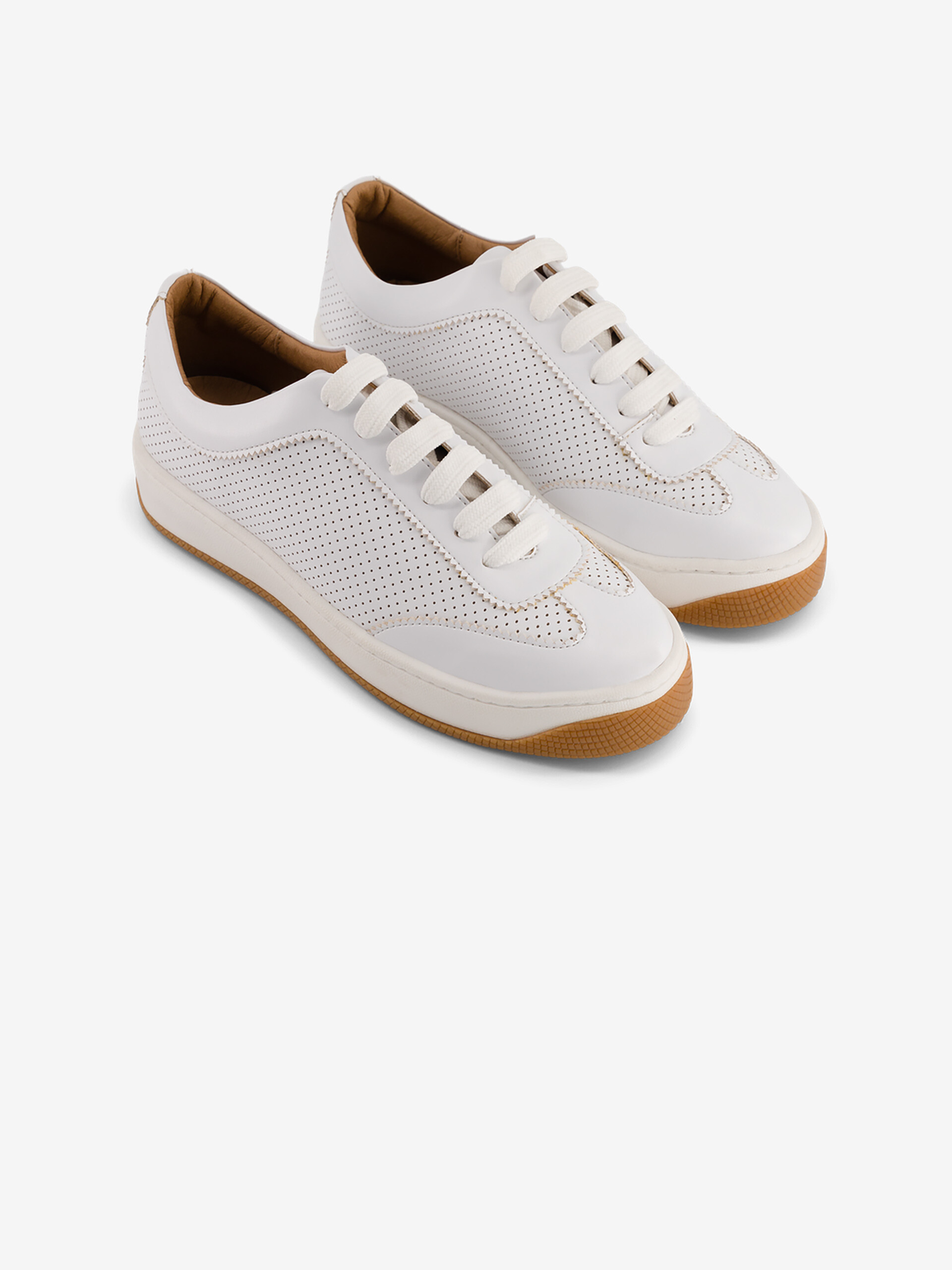 BASKET VEGAN -  White , Ready-to-wear Bensimon