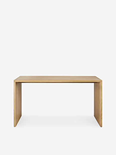 OAK U DESK -  Light oak , Home design Bensimon
