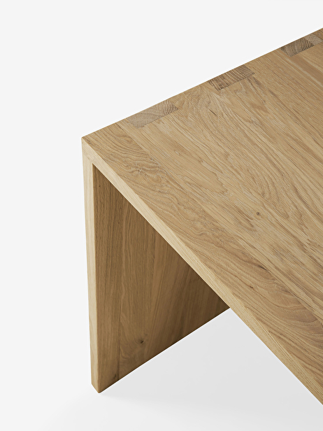 OAK U DESK -  Light oak , Home design Bensimon