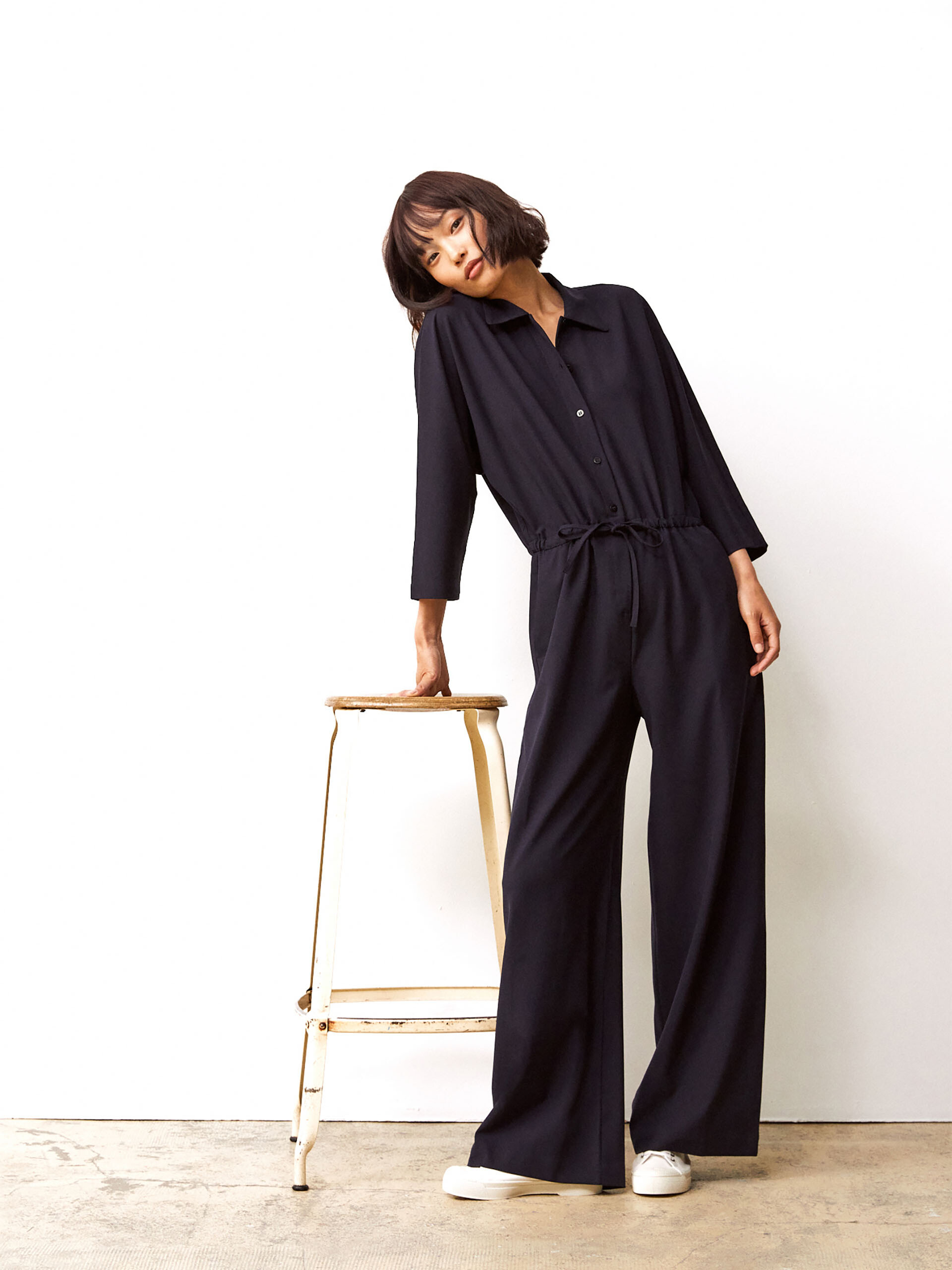 IDILE SUIT -  Bleu nuit , Ready-to-wear Bensimon
