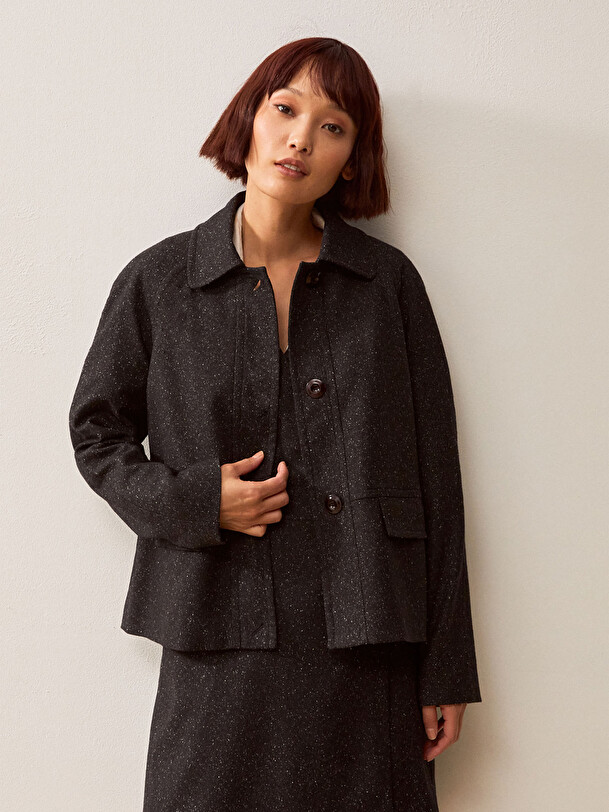 FACTO JACKET -  Charbon , Ready-to-wear Bensimon