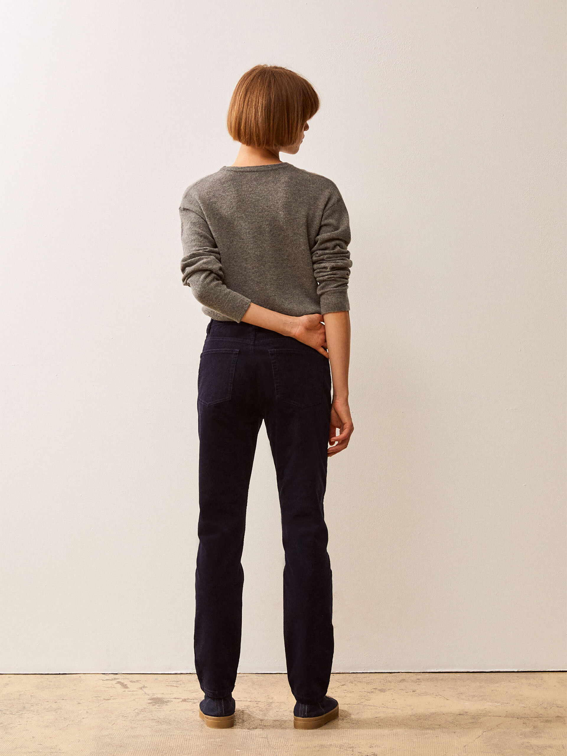 FILIBERT TROUSERS -  Bleu nuit , Ready-to-wear Bensimon
