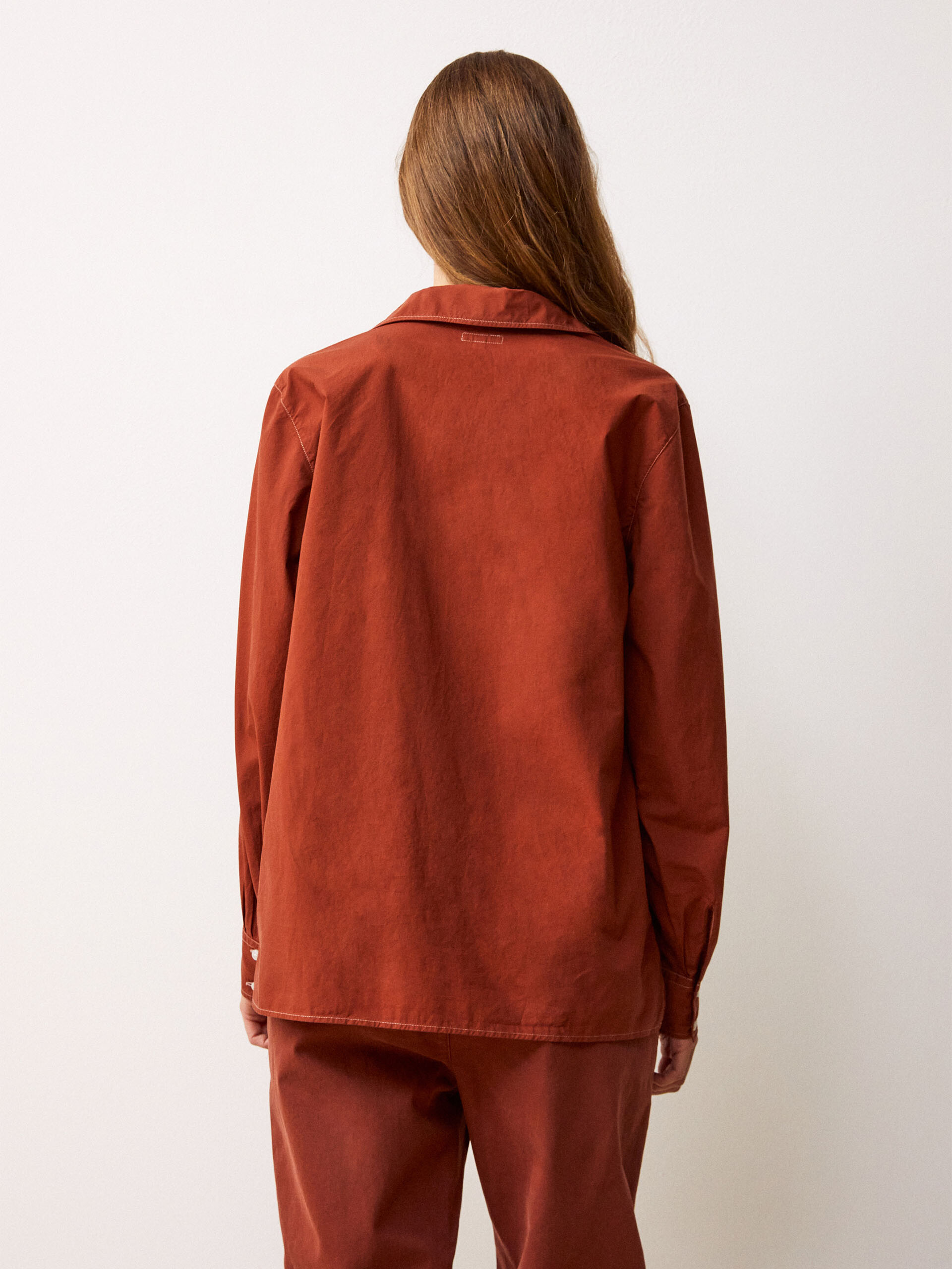 IDEM BLOUSE -  Brick , Ready-to-wear Bensimon