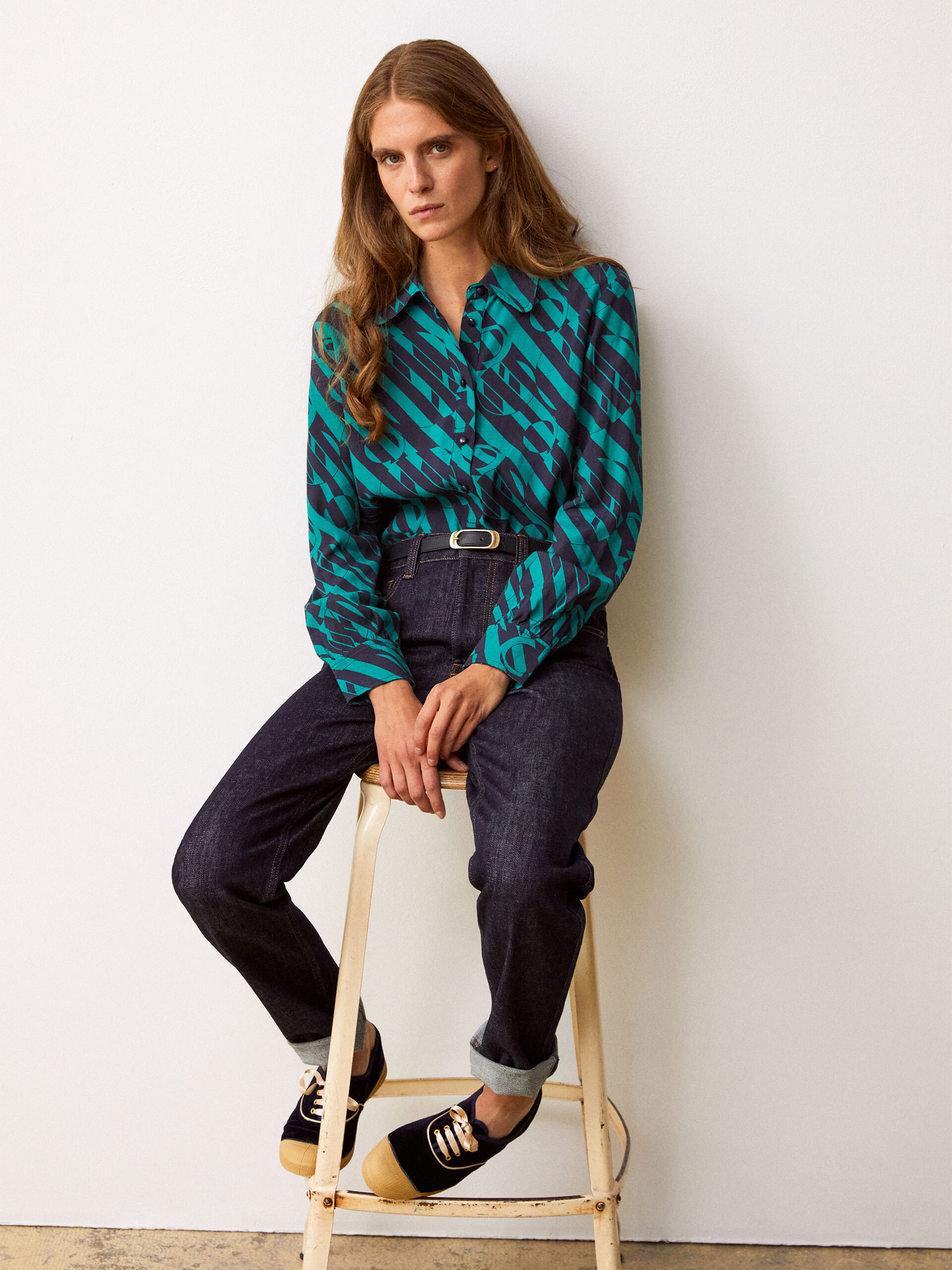 FILIBERT TROUSERS -  Denim , Ready-to-wear Bensimon