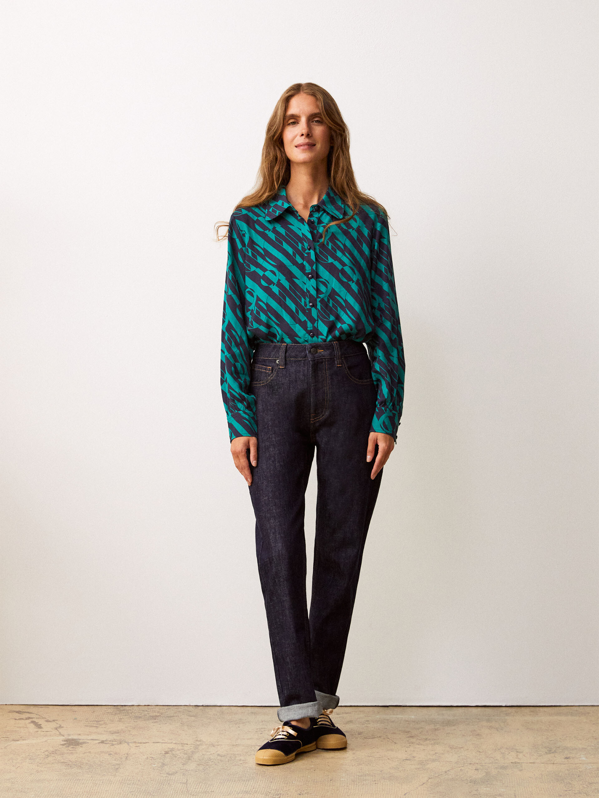FILIBERT TROUSERS -  Denim , Ready-to-wear Bensimon