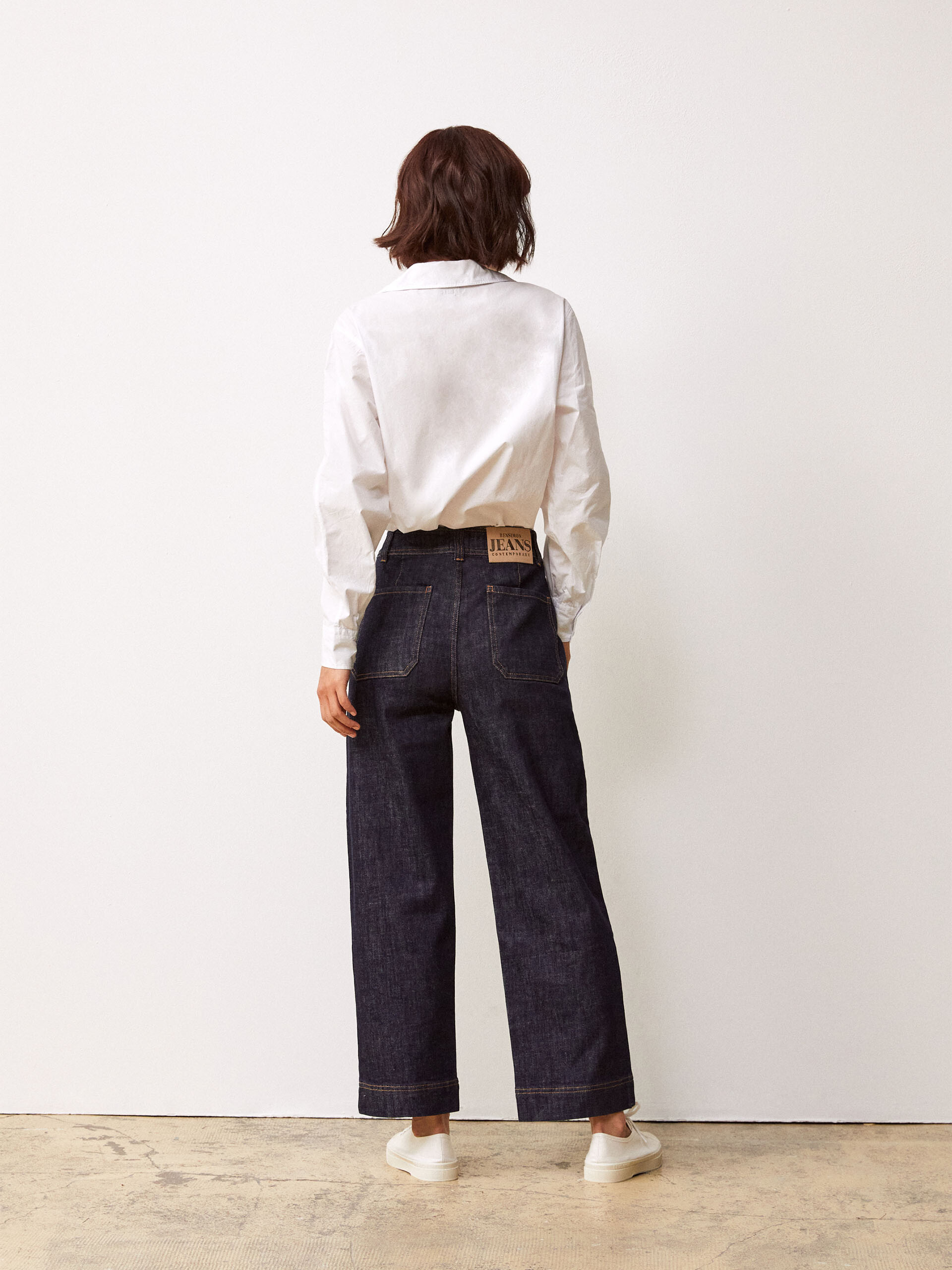 ESTELLINE TROUSERS -  Denim , Ready-to-wear Bensimon
