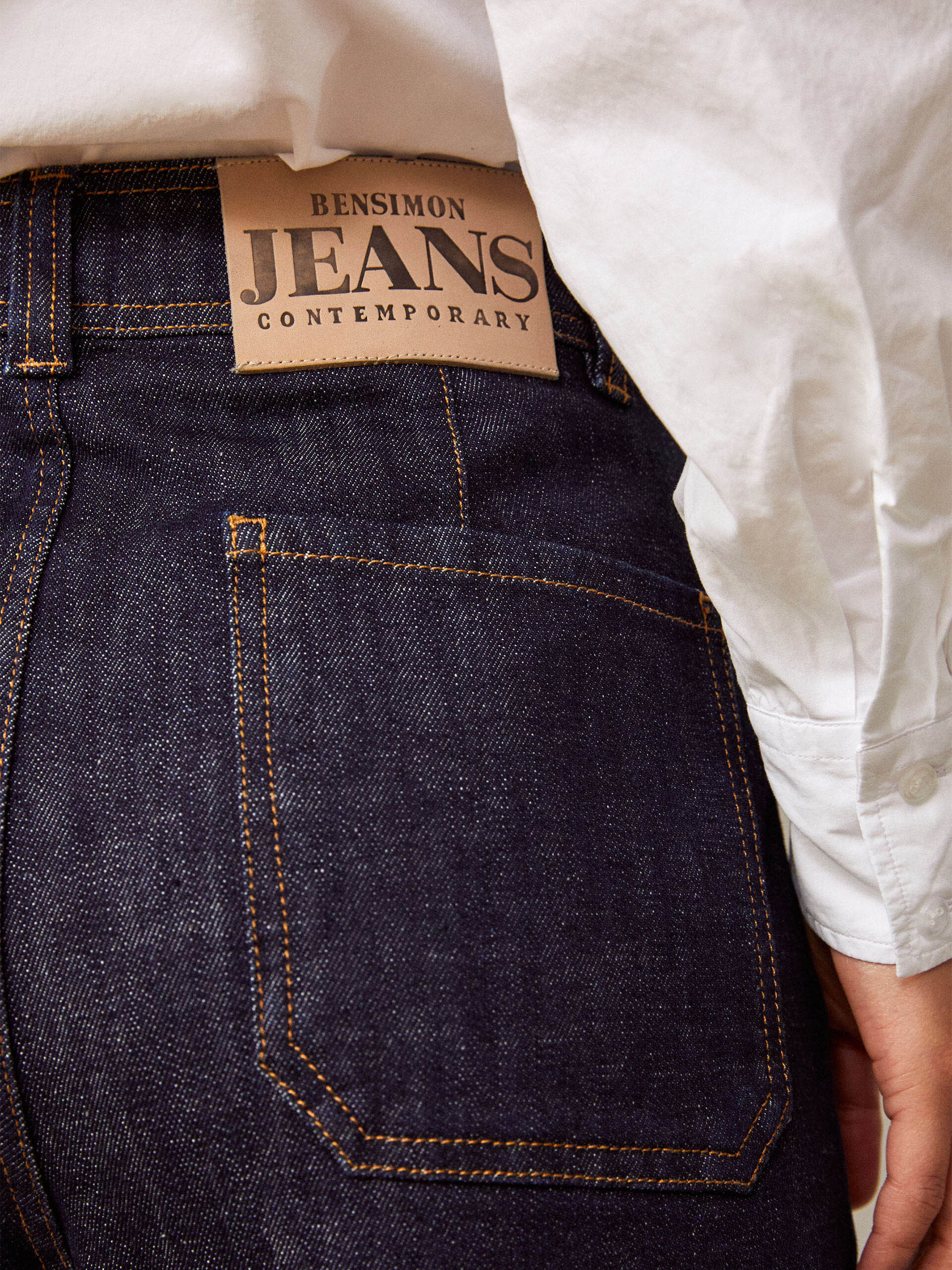 ESTELLINE TROUSERS -  Denim , Ready-to-wear Bensimon