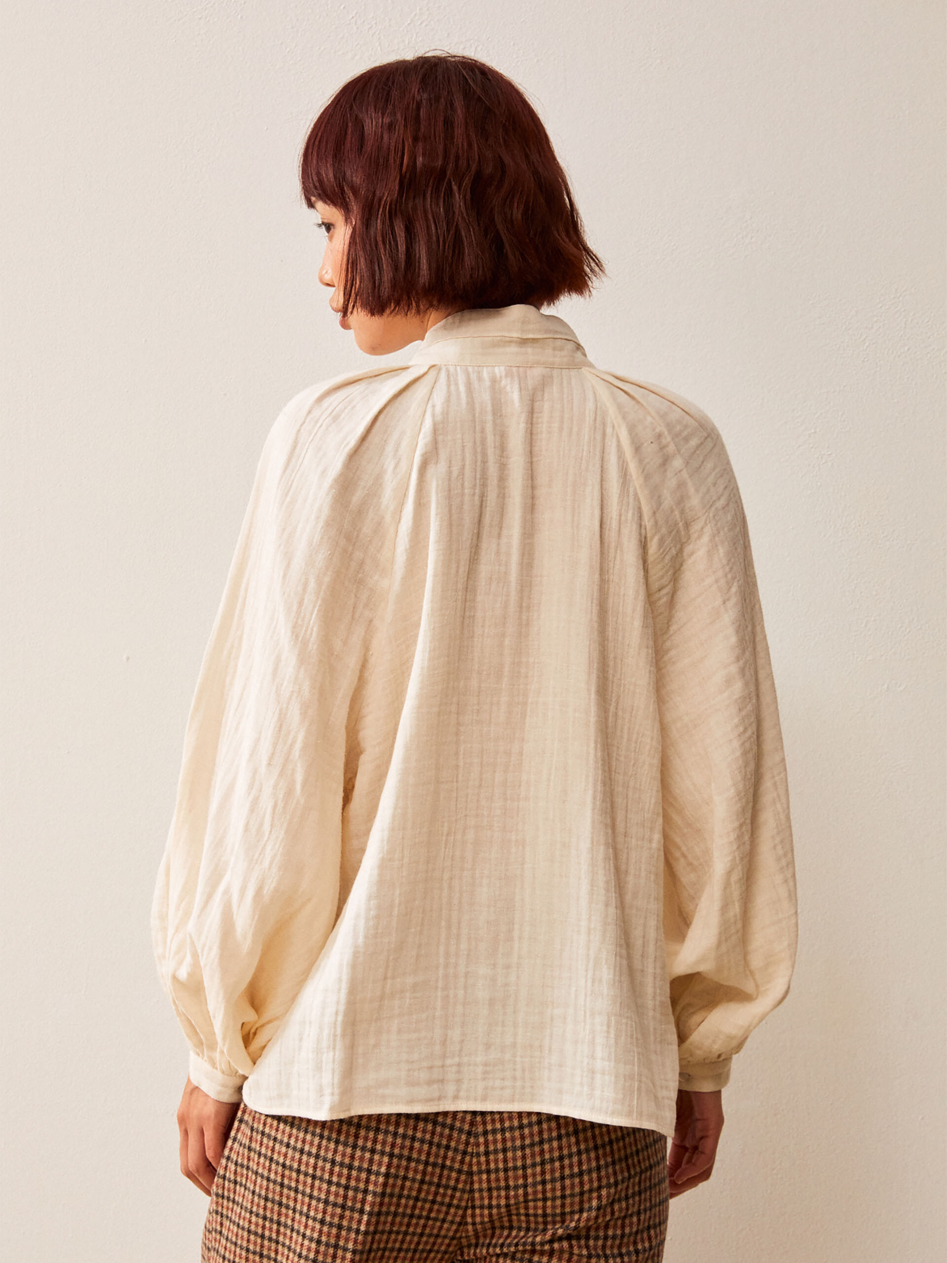 HABA SHIRT -  Cream , Ready-to-wear Bensimon