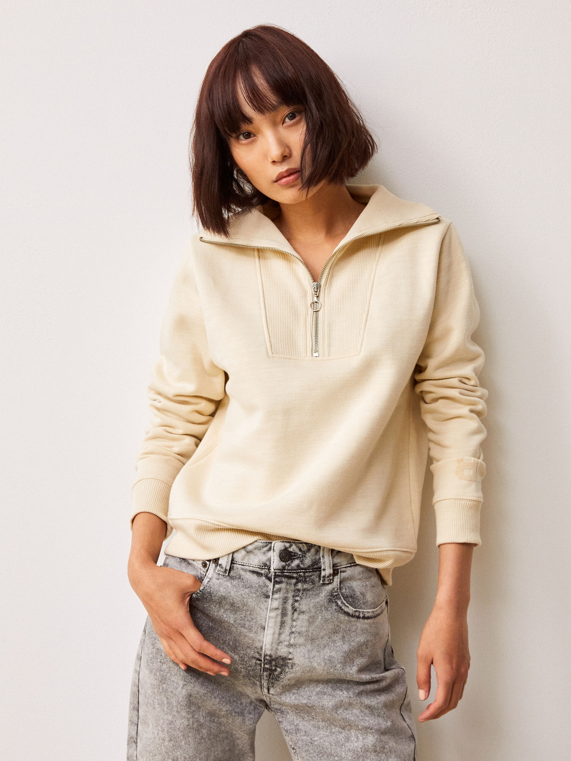 GREG SWEATER -  Cream , Ready-to-wear Bensimon