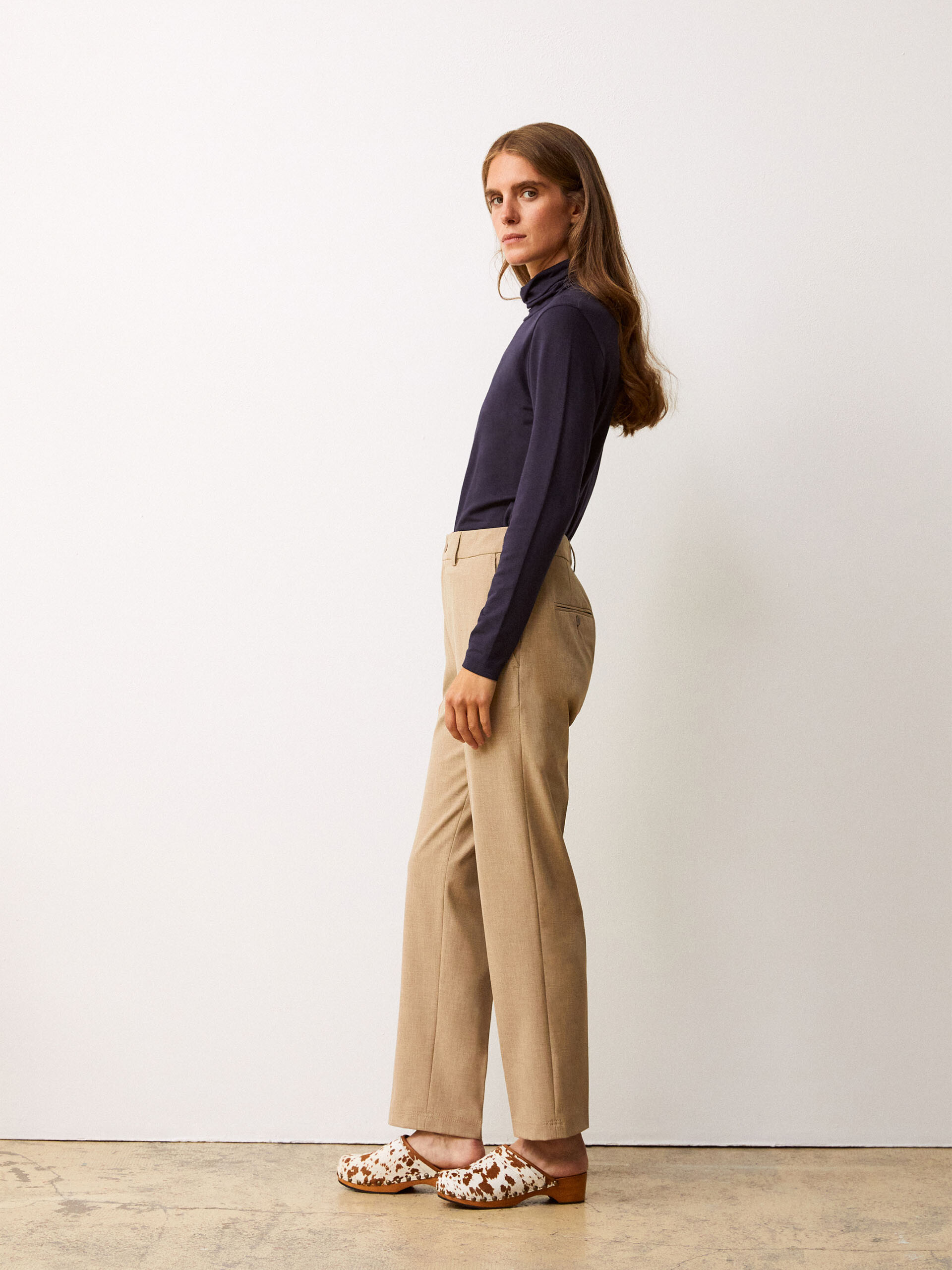 BEGONIA TROUSERS -  Camel , Ready-to-wear Bensimon