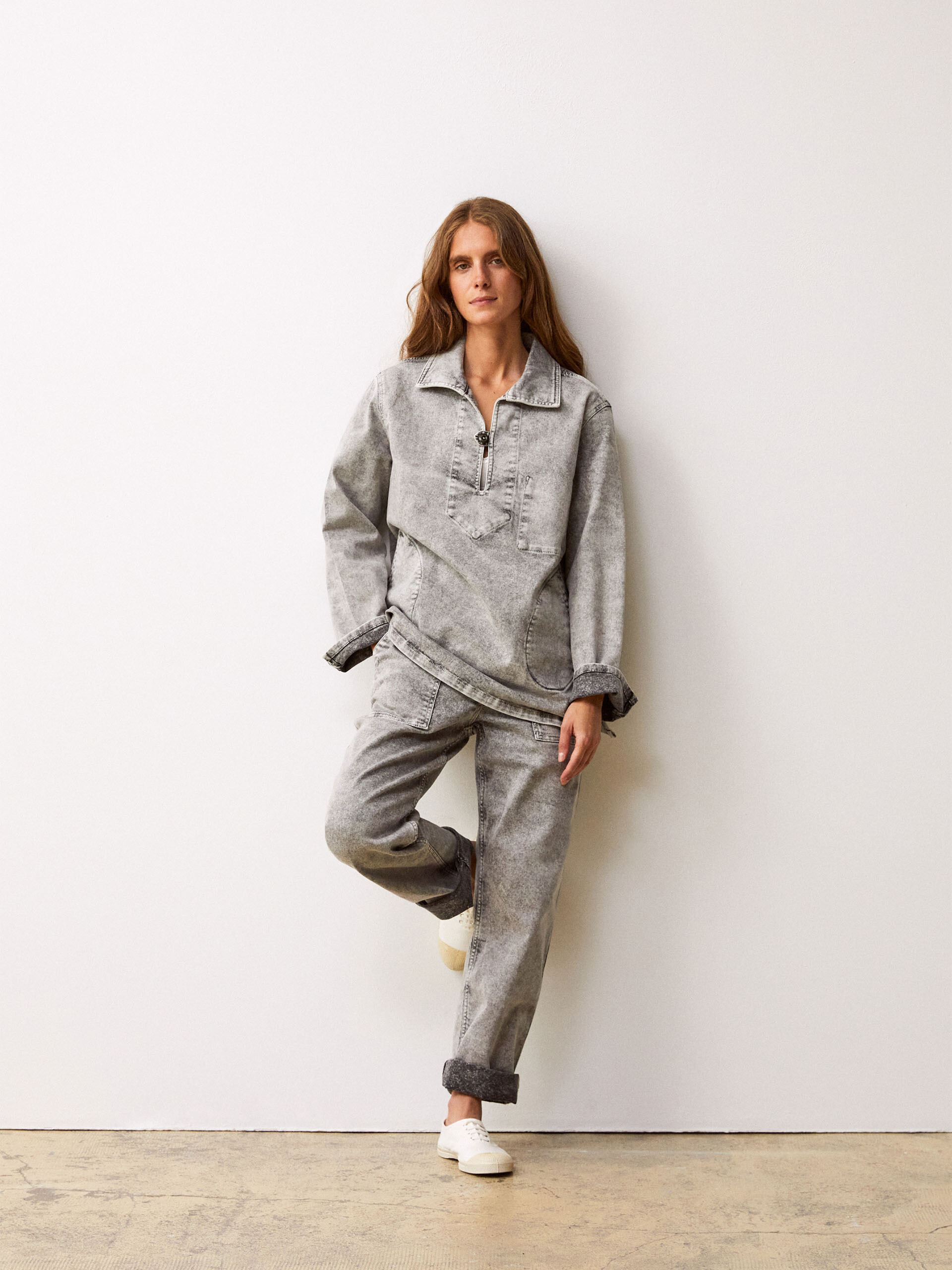 HUGUES TROUSERS -  Charbon , Ready-to-wear Bensimon