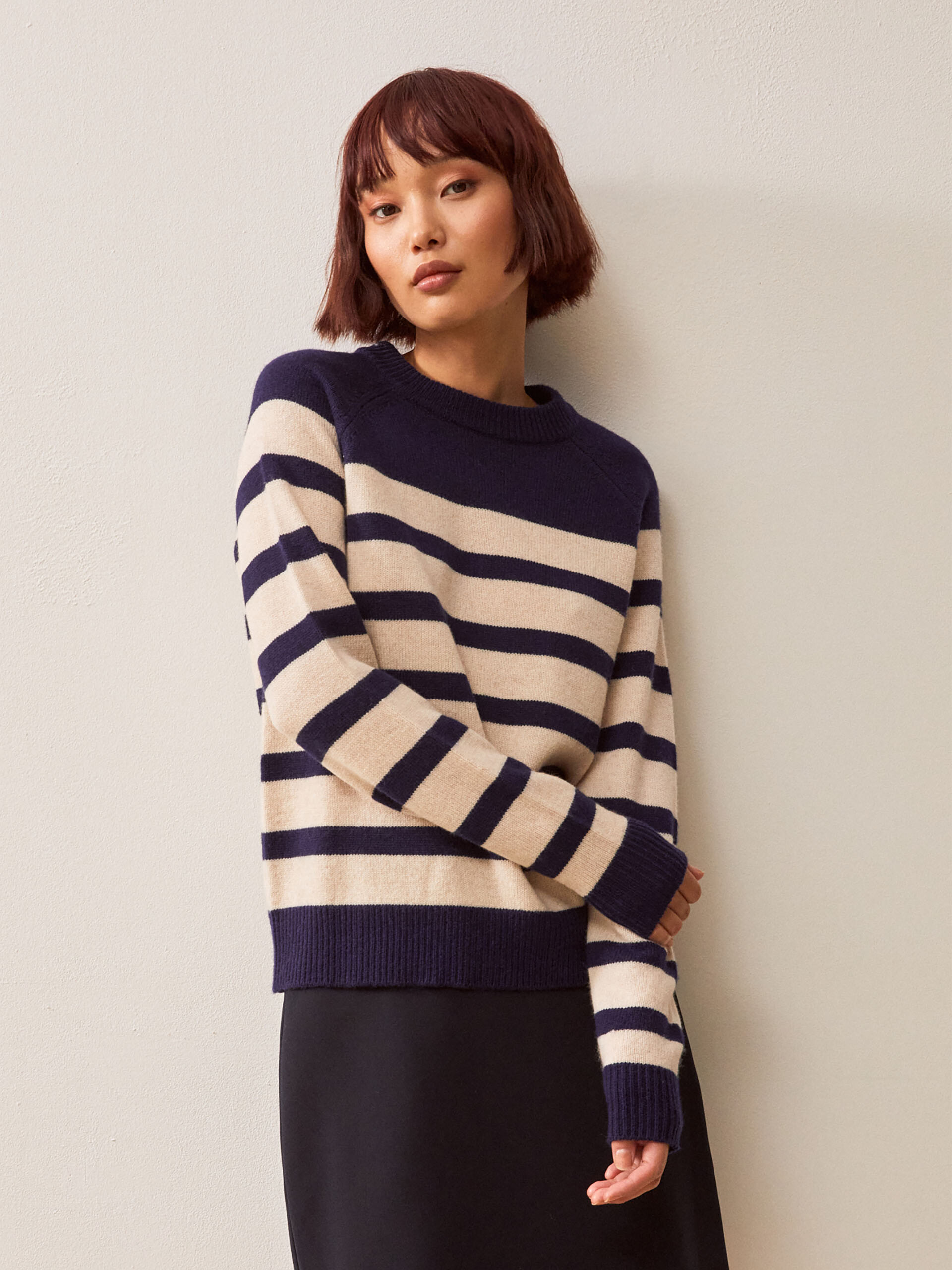 INDICO SWEATER -  Bleu nuit , Ready-to-wear Bensimon