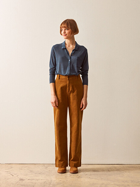 DAMA TROUSERS -  Brun , Ready-to-wear Bensimon