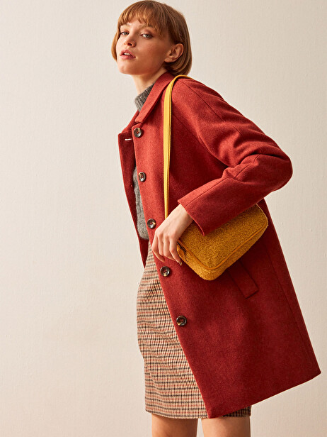 AQUILA COAT -  Brick , Ready-to-wear Bensimon