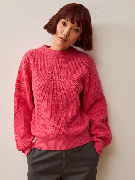 GERMAIN SWEATER -  Fushia , Ready-to-wear Bensimon