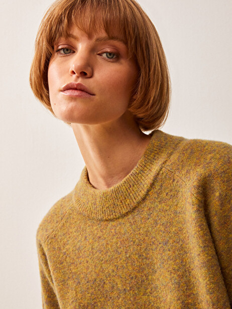 GIOVANNI SWEATER -  Olive , Ready-to-wear Bensimon