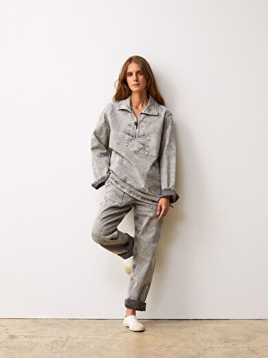HUGUES TROUSERS -  Charbon , Ready-to-wear Bensimon