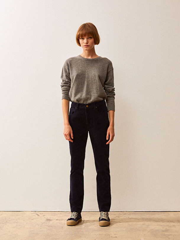 FILIBERT TROUSERS -  Bleu nuit , Ready-to-wear Bensimon
