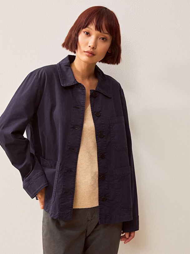 GOLTA JACKET -  Bleu nuit , Ready-to-wear Bensimon