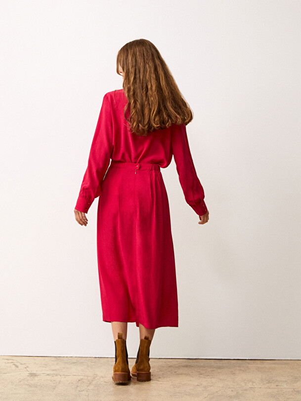 GANGSTER SKIRT -  Fushia , Ready-to-wear Bensimon