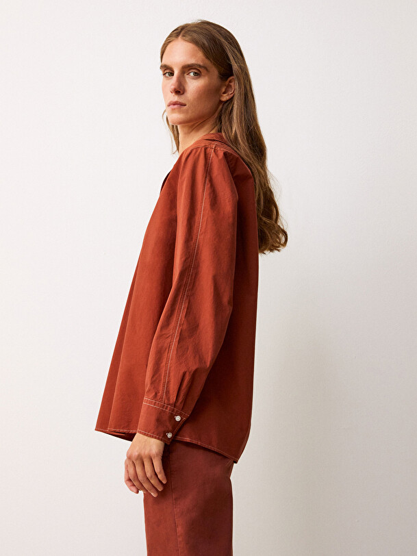 IDEM BLOUSE -  Brick , Ready-to-wear Bensimon