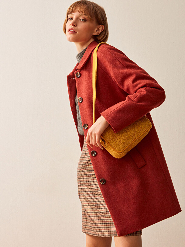 AQUILA COAT -  Brick , Ready-to-wear Bensimon
