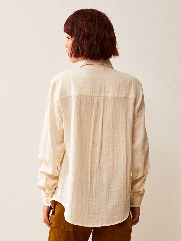 HILARIO SHIRT -  Cream , Ready-to-wear Bensimon