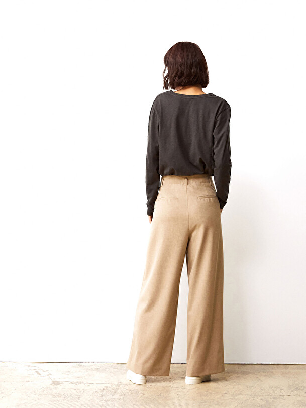 ICARE TROUSERS -  Camel , Ready-to-wear Bensimon