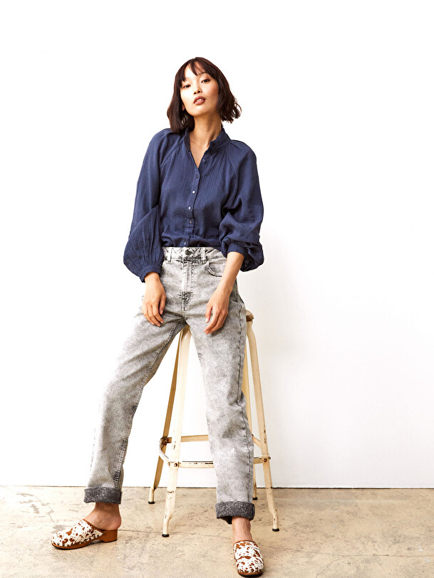 HERVE TROUSERS -  Charbon , Ready-to-wear Bensimon
