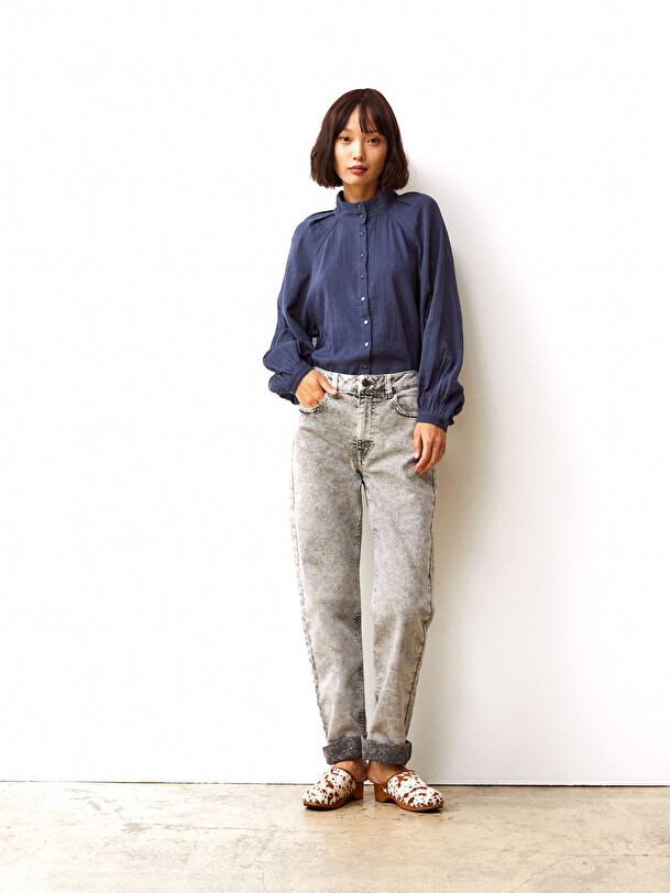 HERVE TROUSERS -  Charbon , Ready-to-wear Bensimon