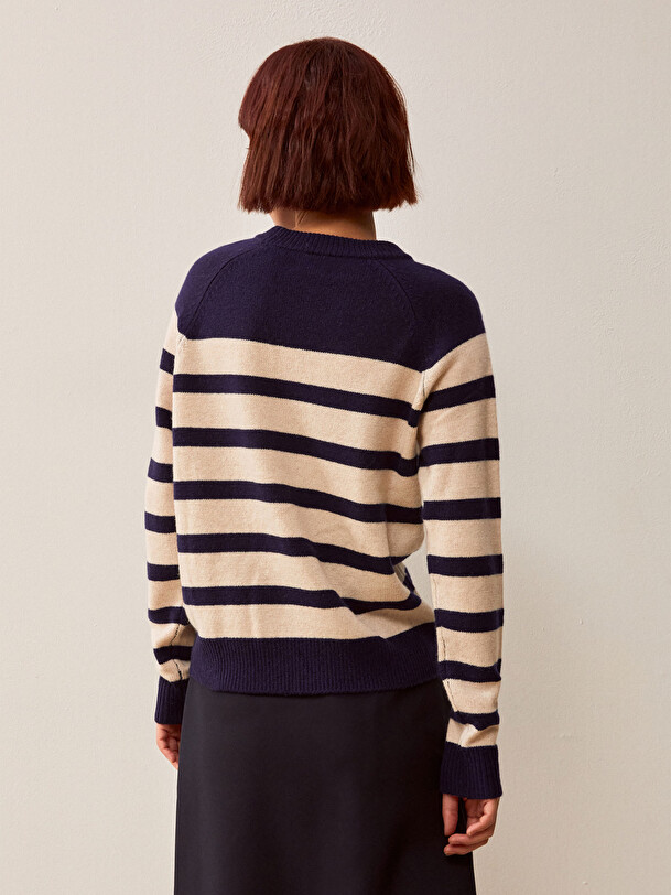 INDICO SWEATER -  Bleu nuit , Ready-to-wear Bensimon