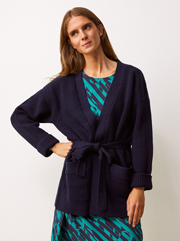IZEL CARDIGAN -  Bleu nuit , Ready-to-wear Bensimon