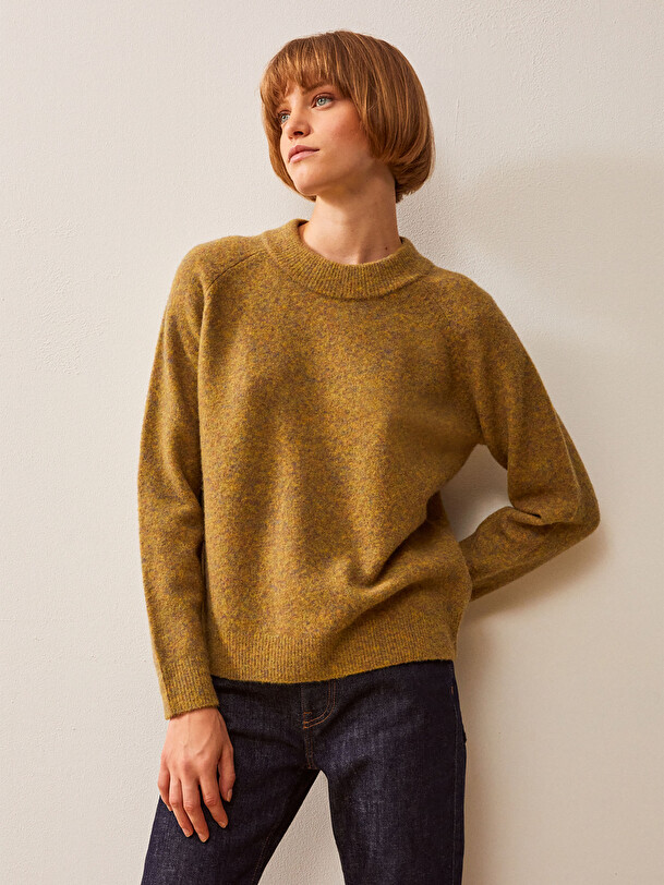GIOVANNI SWEATER -  Olive , Ready-to-wear Bensimon