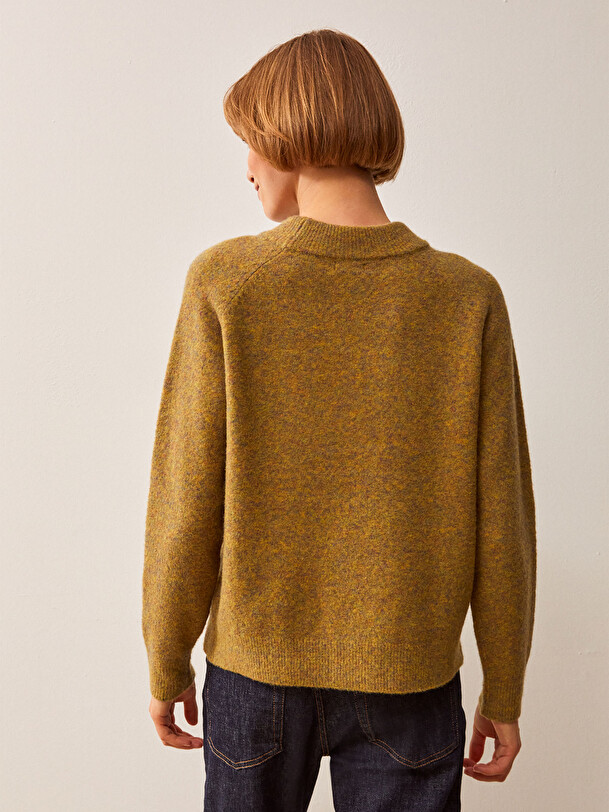 GIOVANNI SWEATER -  Olive , Ready-to-wear Bensimon