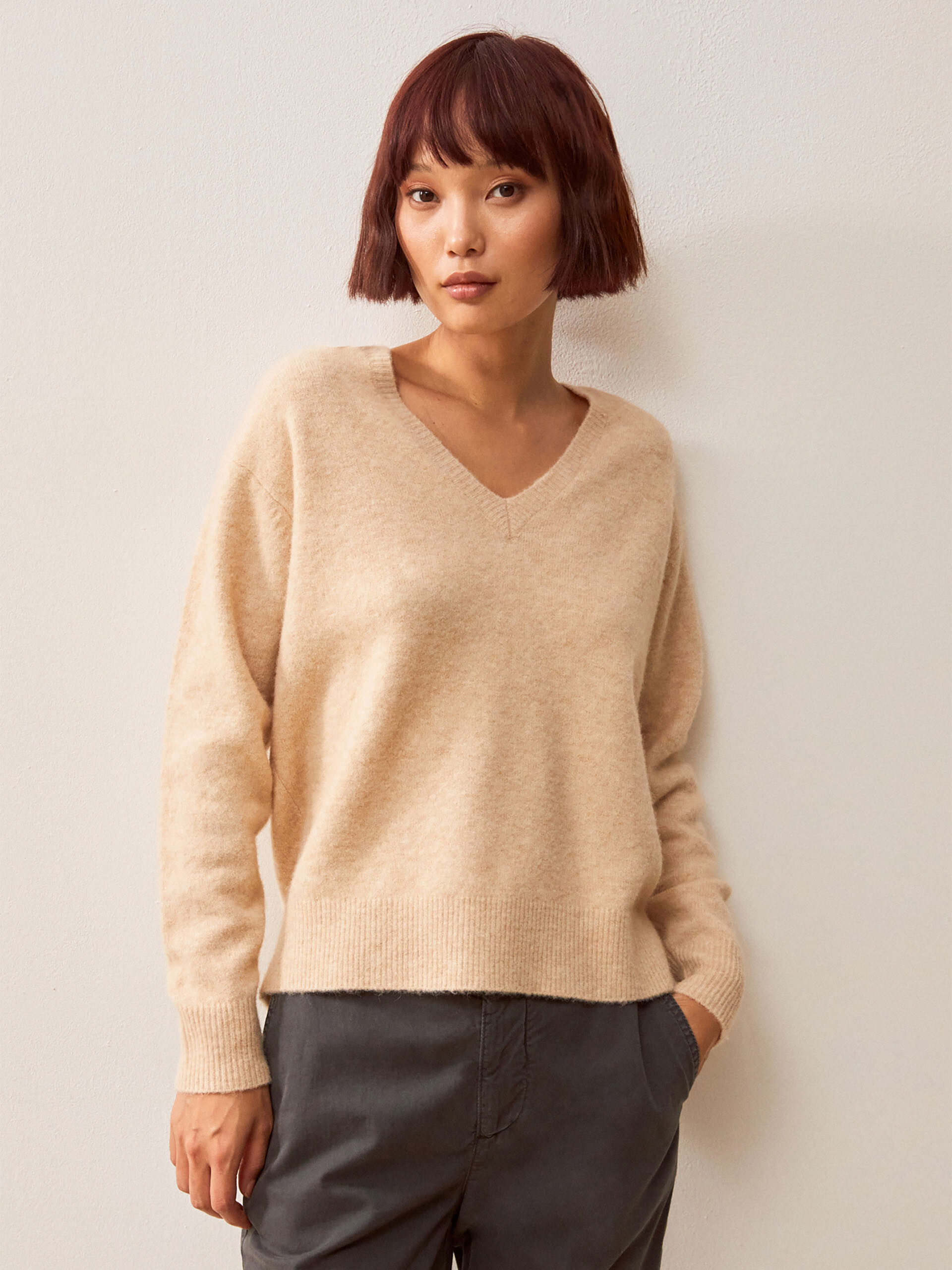 GELPHIE SWEATER -  Cream , Ready-to-wear Bensimon