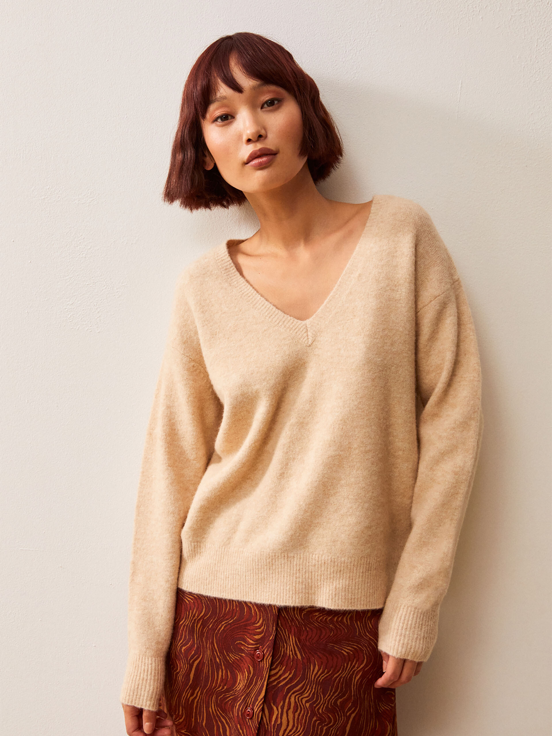 GELPHIE SWEATER -  Cream , Ready-to-wear Bensimon
